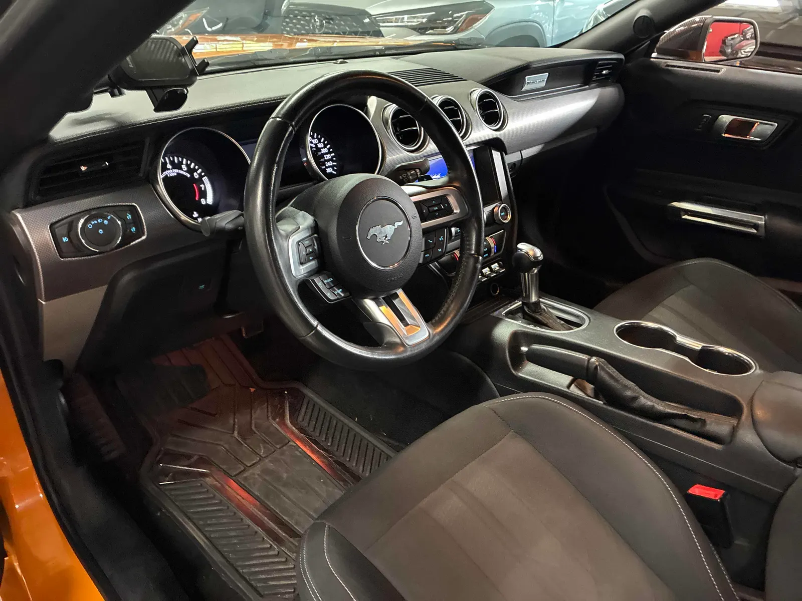 Interior driver side