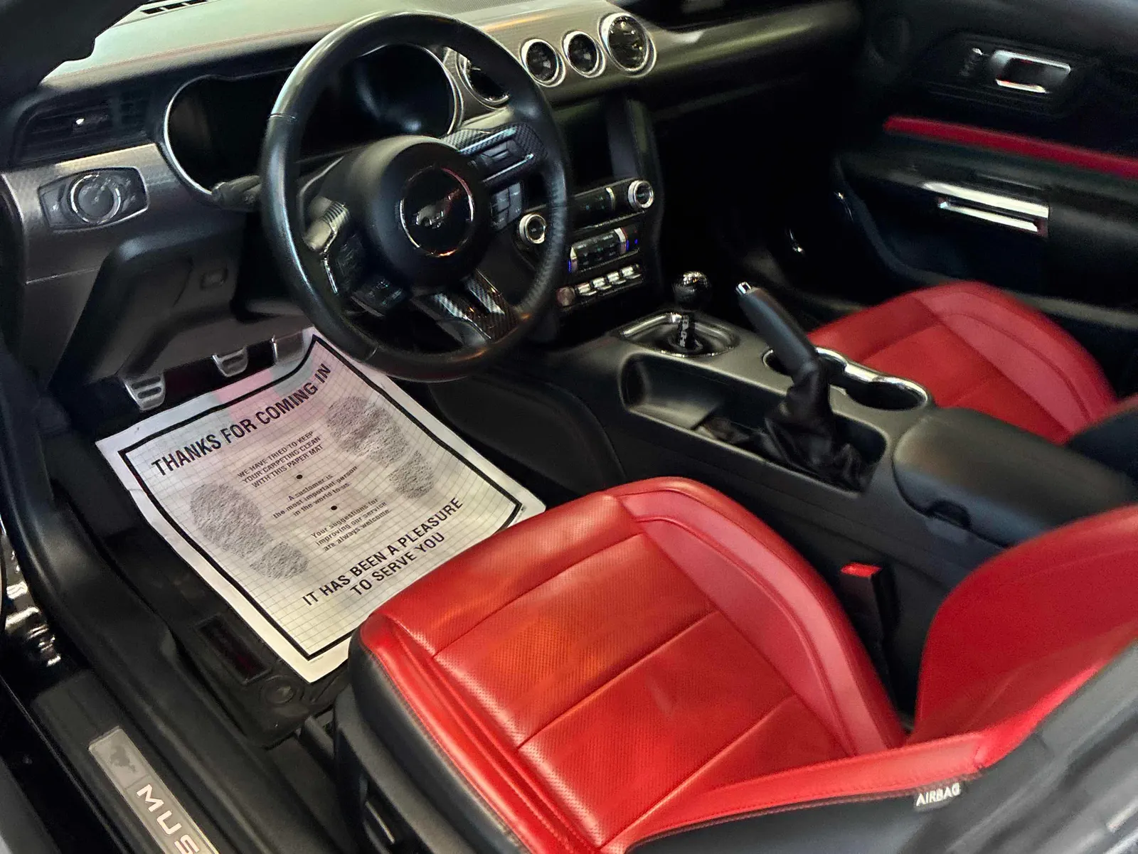 Interior driver side