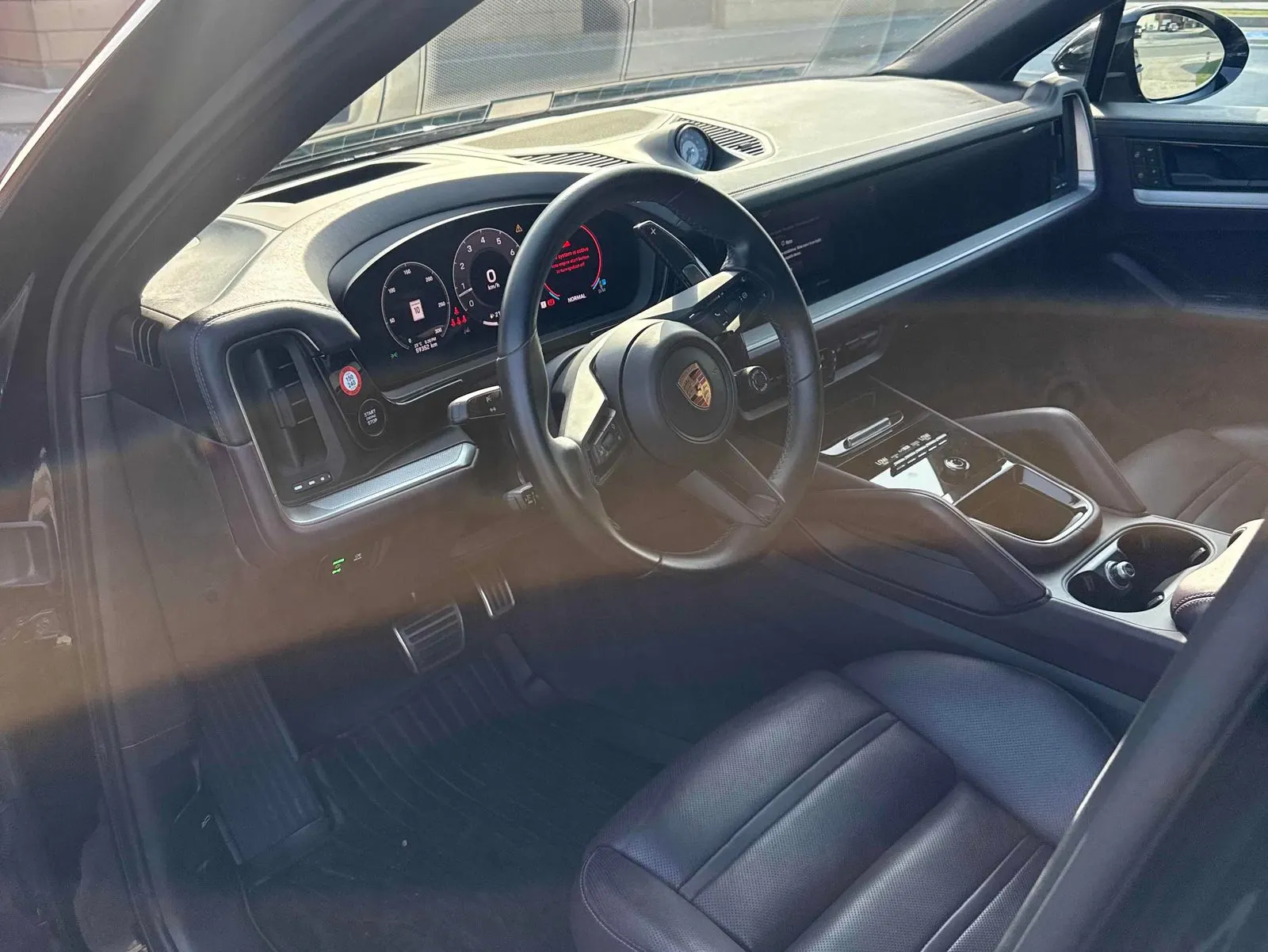 Interior driver side