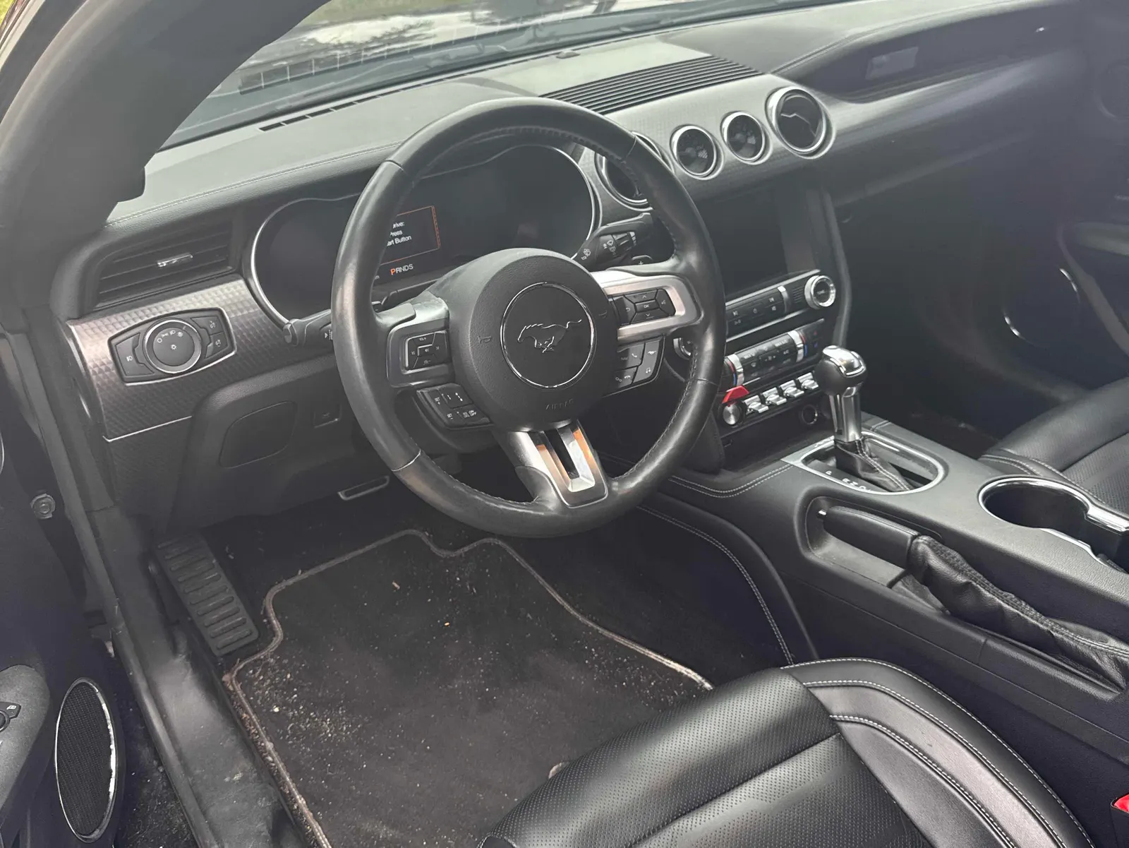 Interior driver side