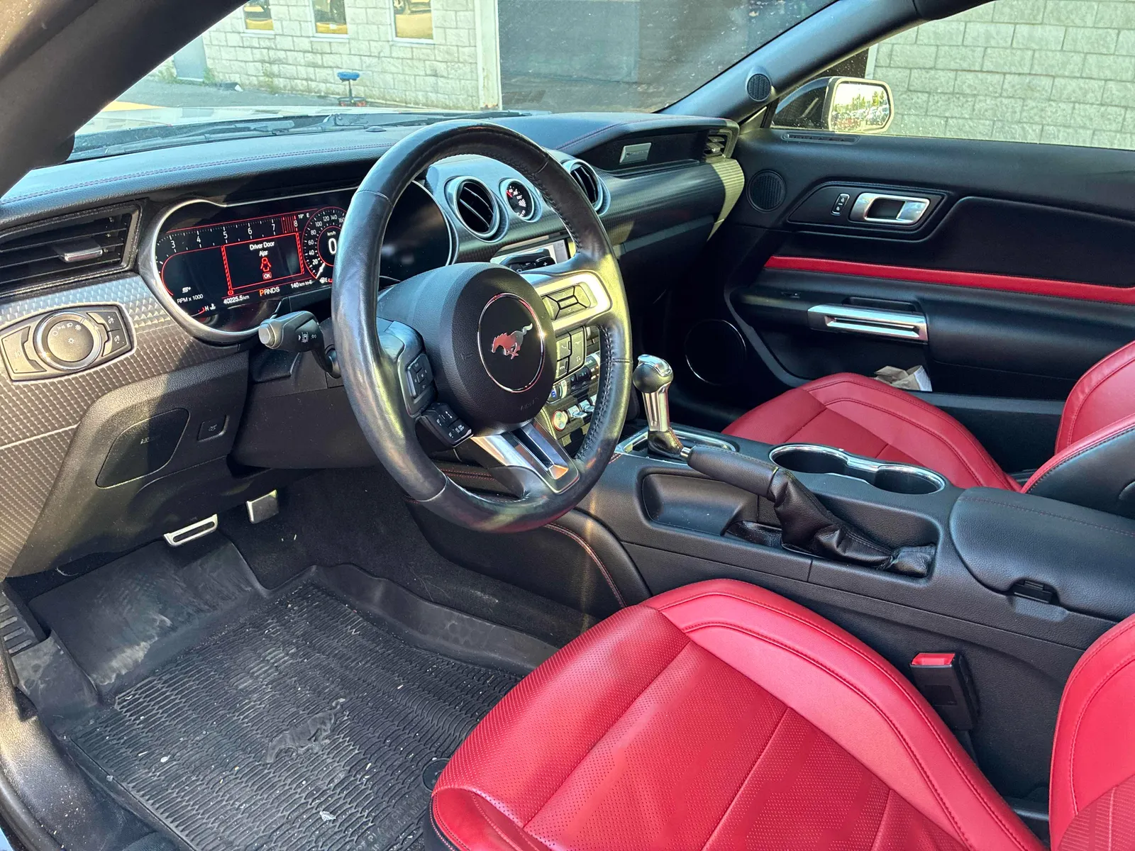 Interior driver side
