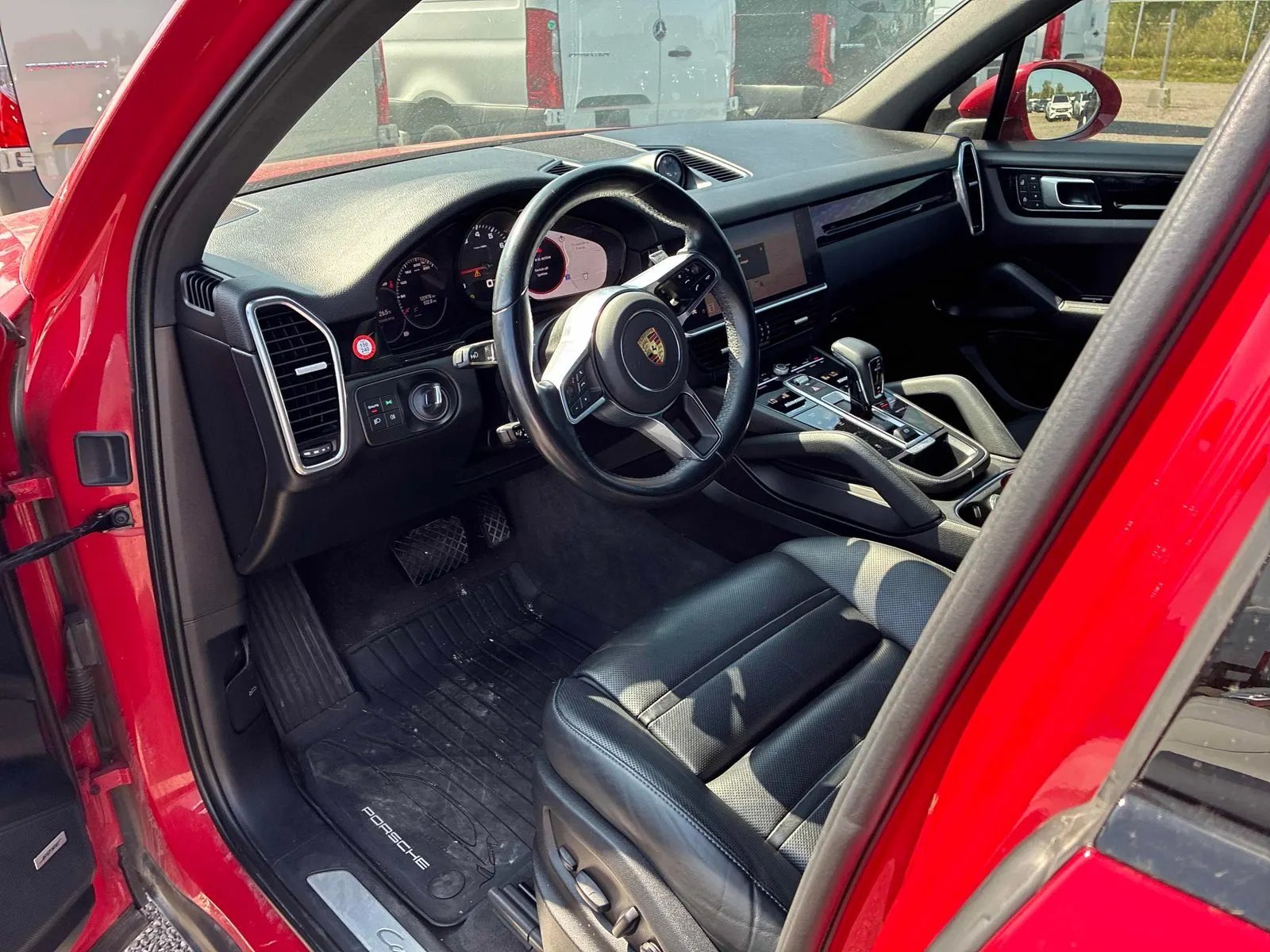 Interior driver side