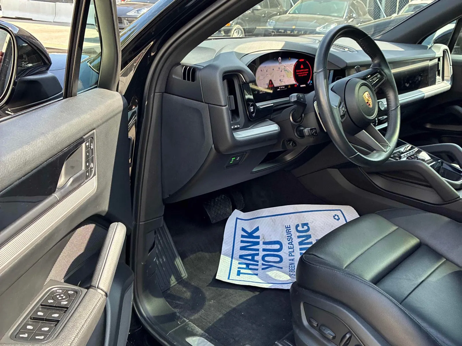 Interior driver side