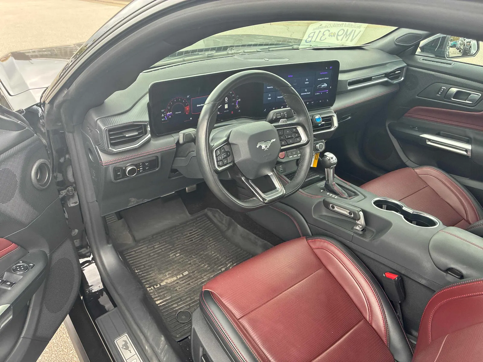 Interior driver side