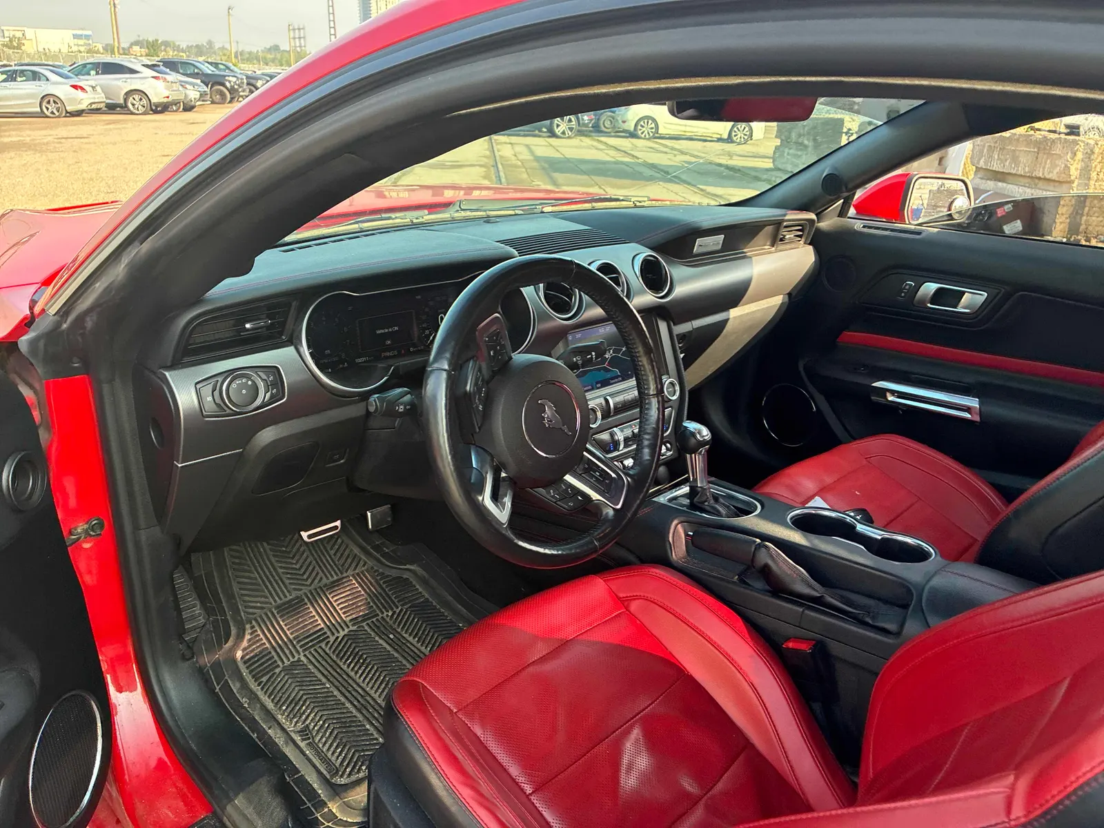 Interior driver side