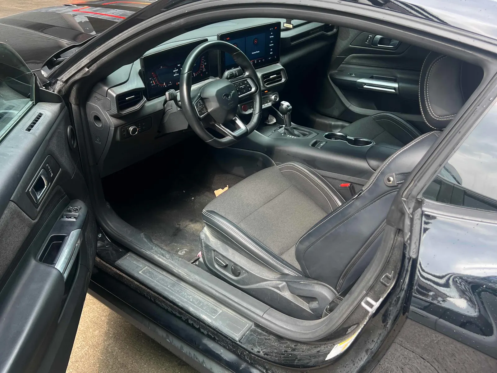 Interior driver side