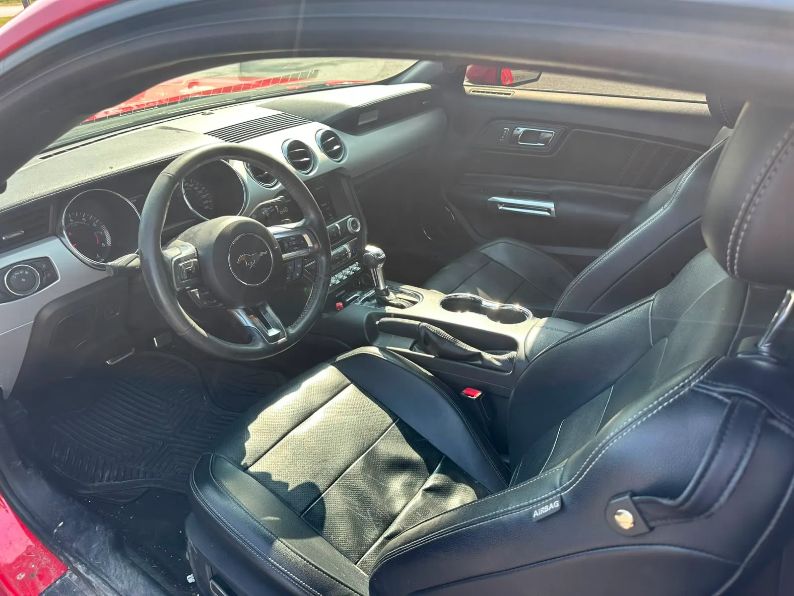 Interior driver side
