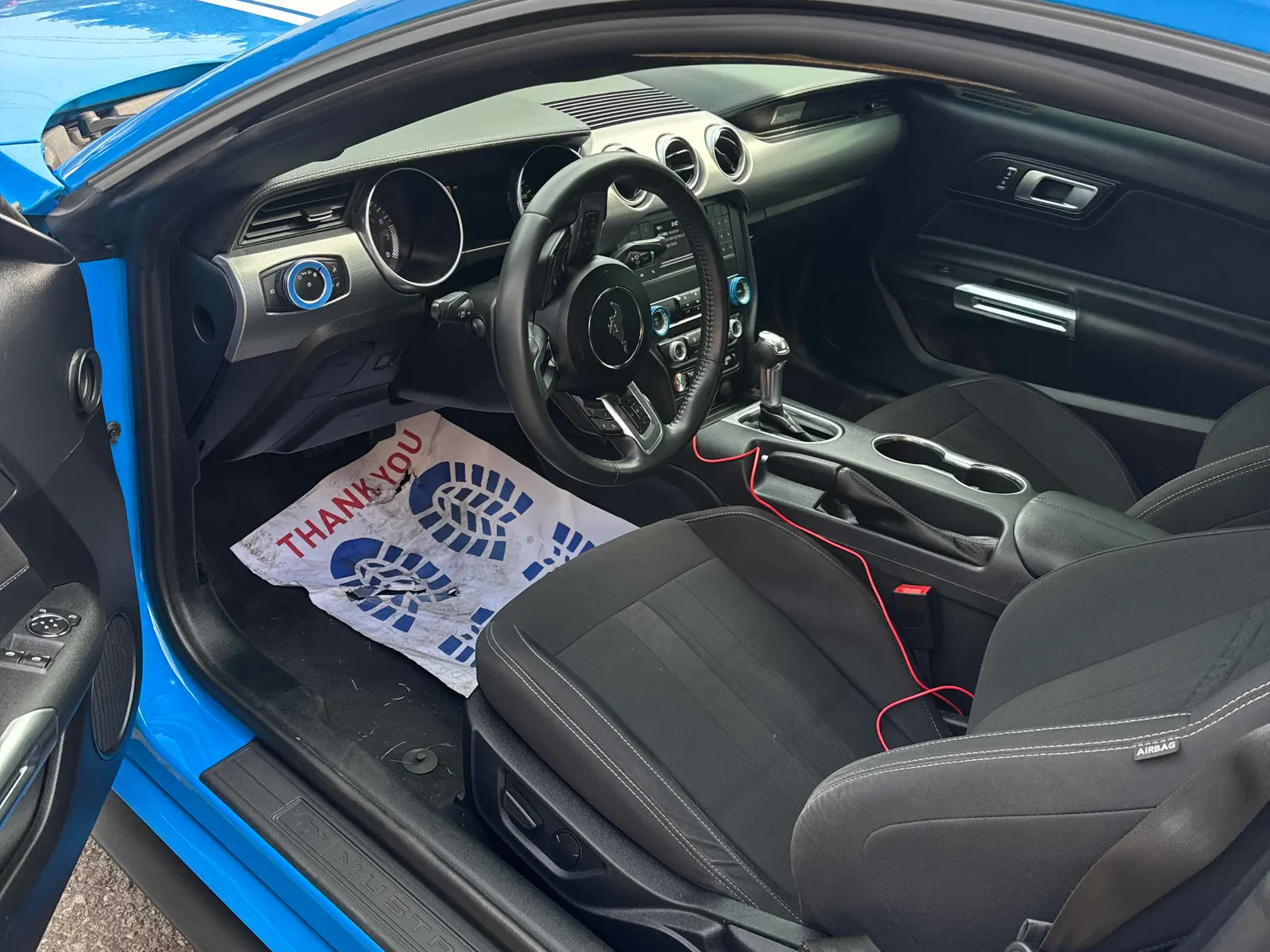 Interior driver side