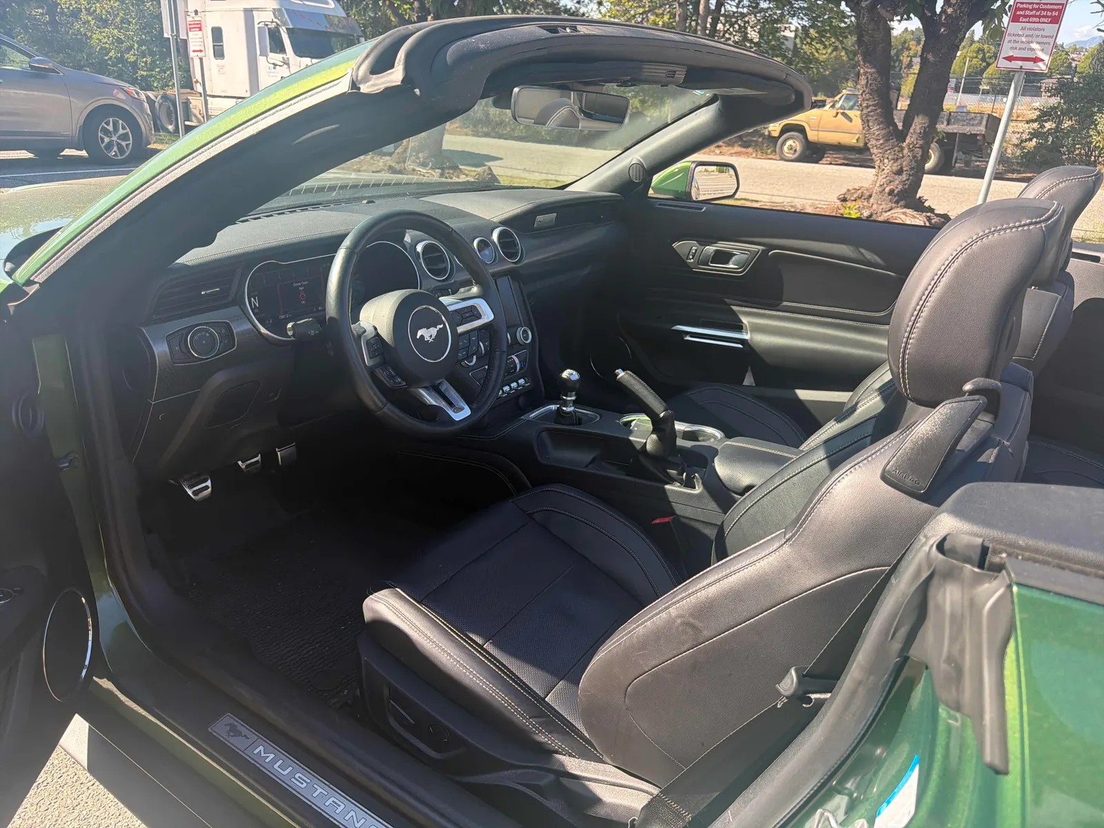 Interior driver side