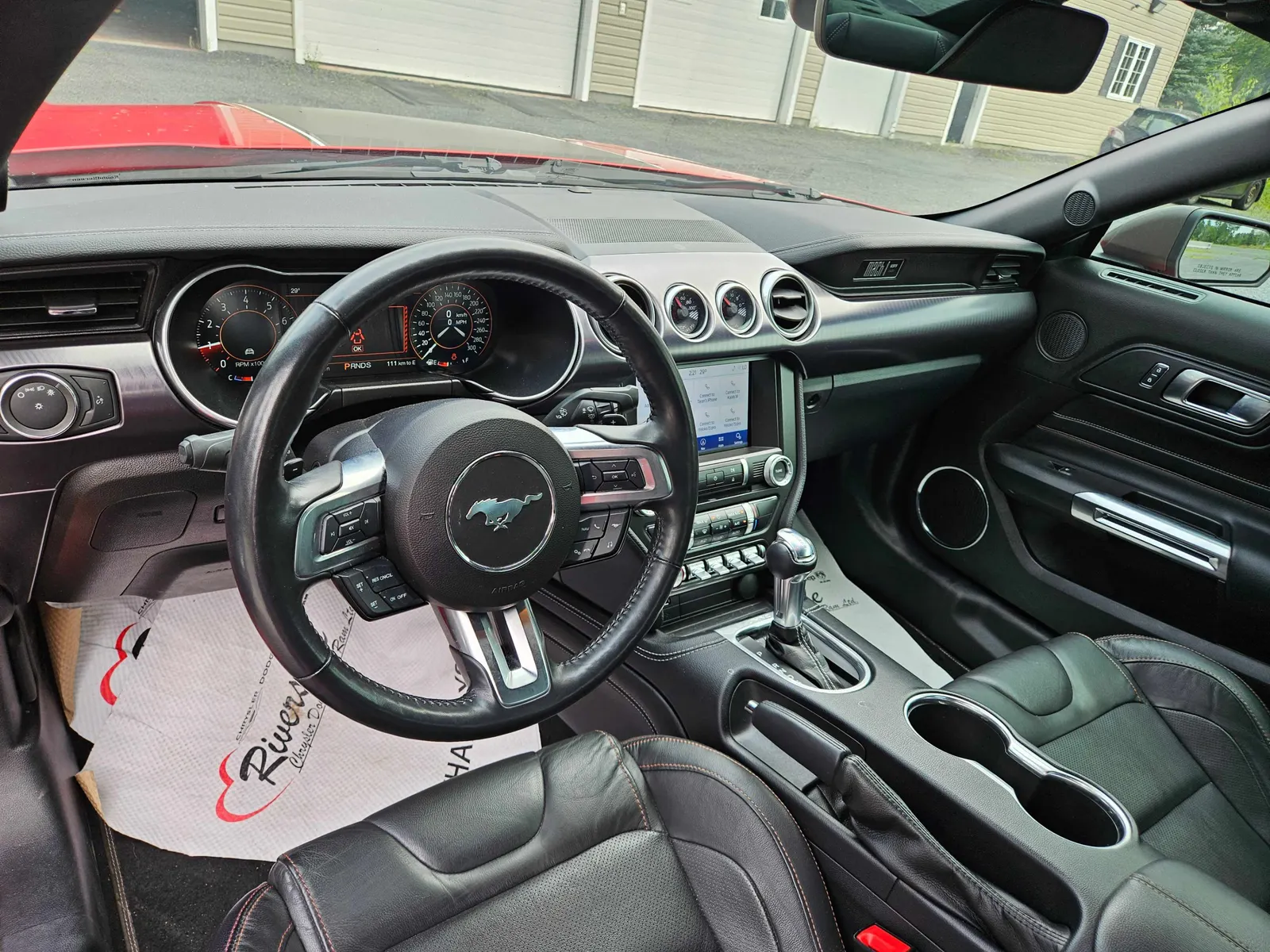 Interior driver side