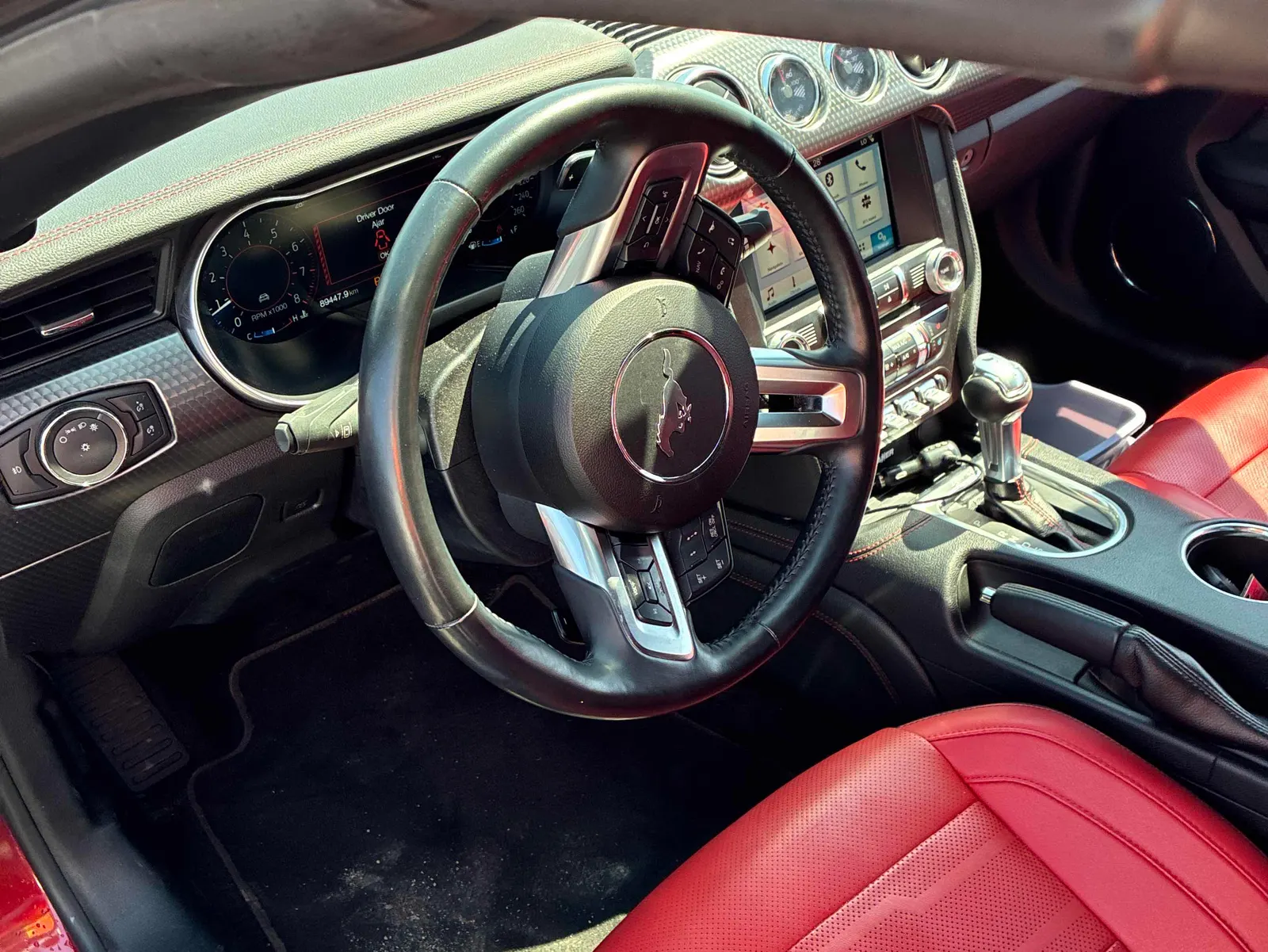 Interior driver side