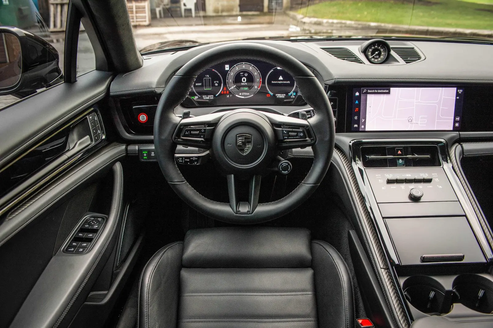 Interior driver side