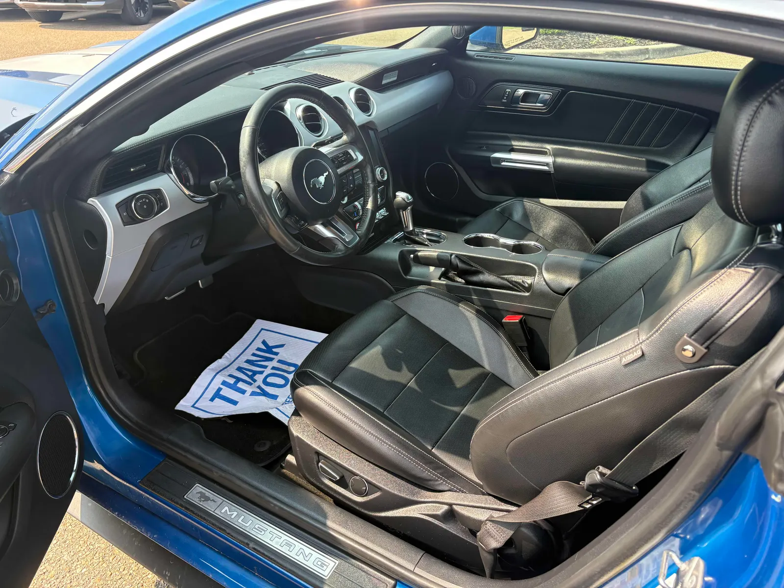 Interior driver side