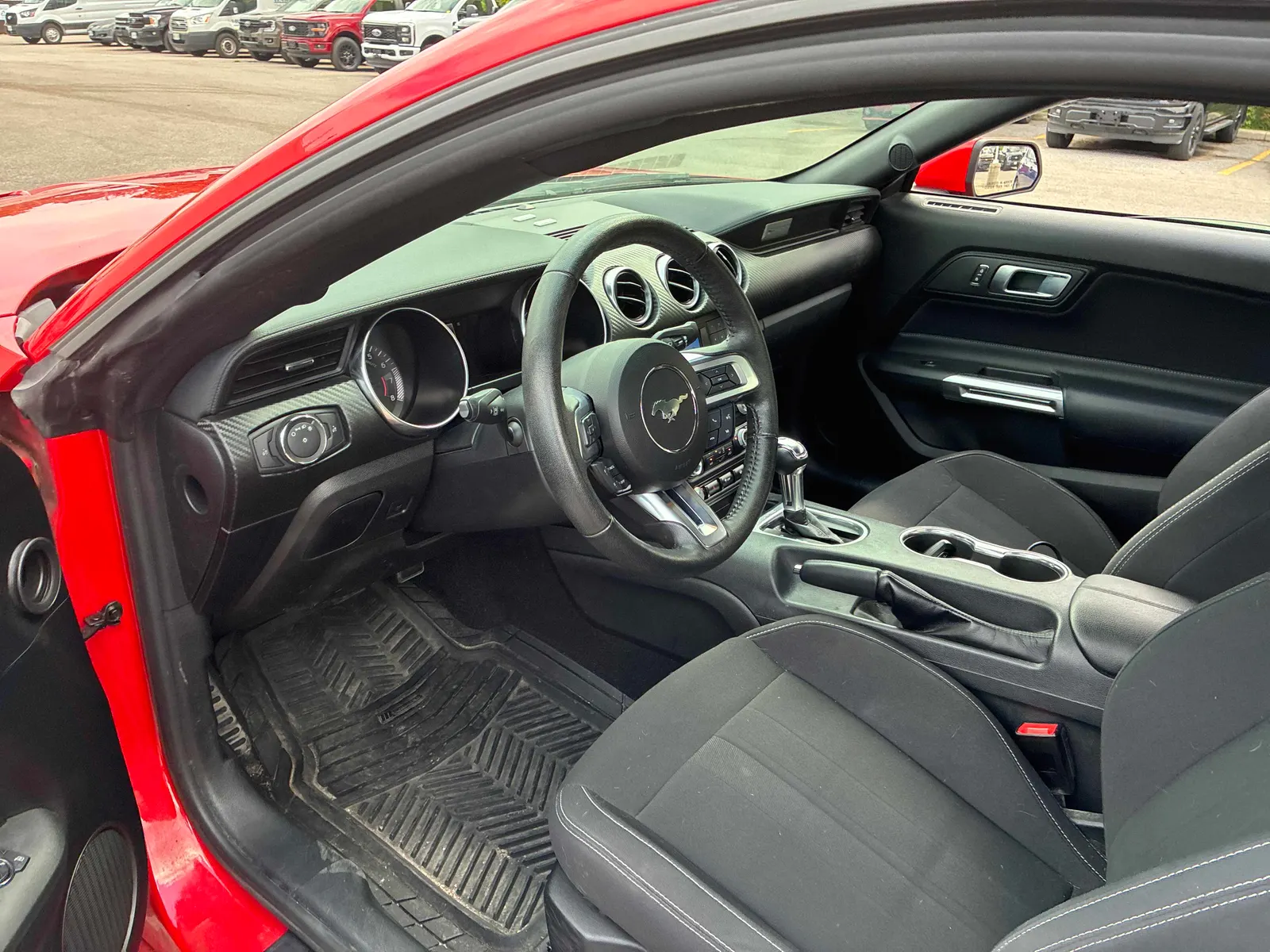 Interior driver side
