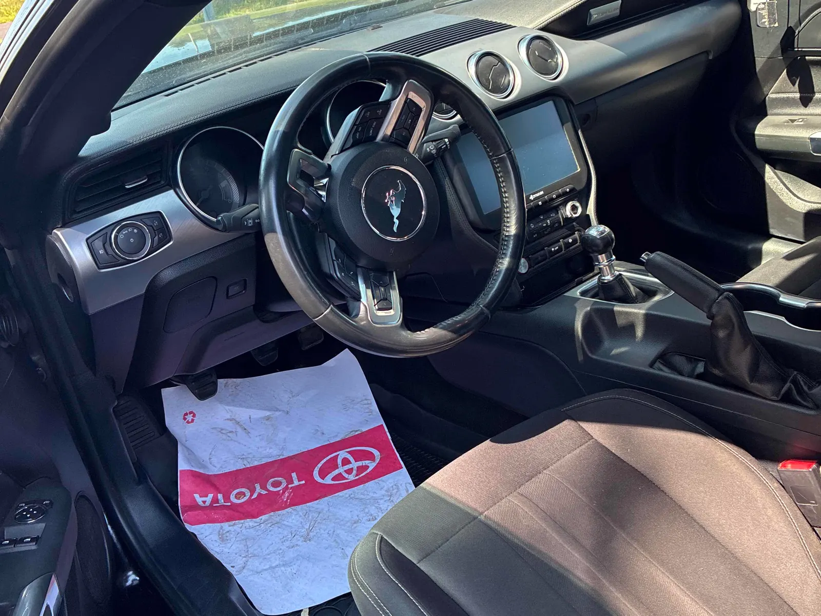 Interior driver side