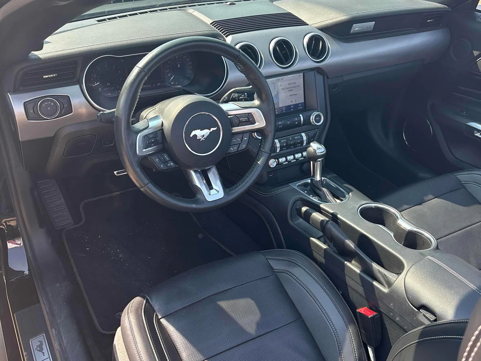Interior driver side