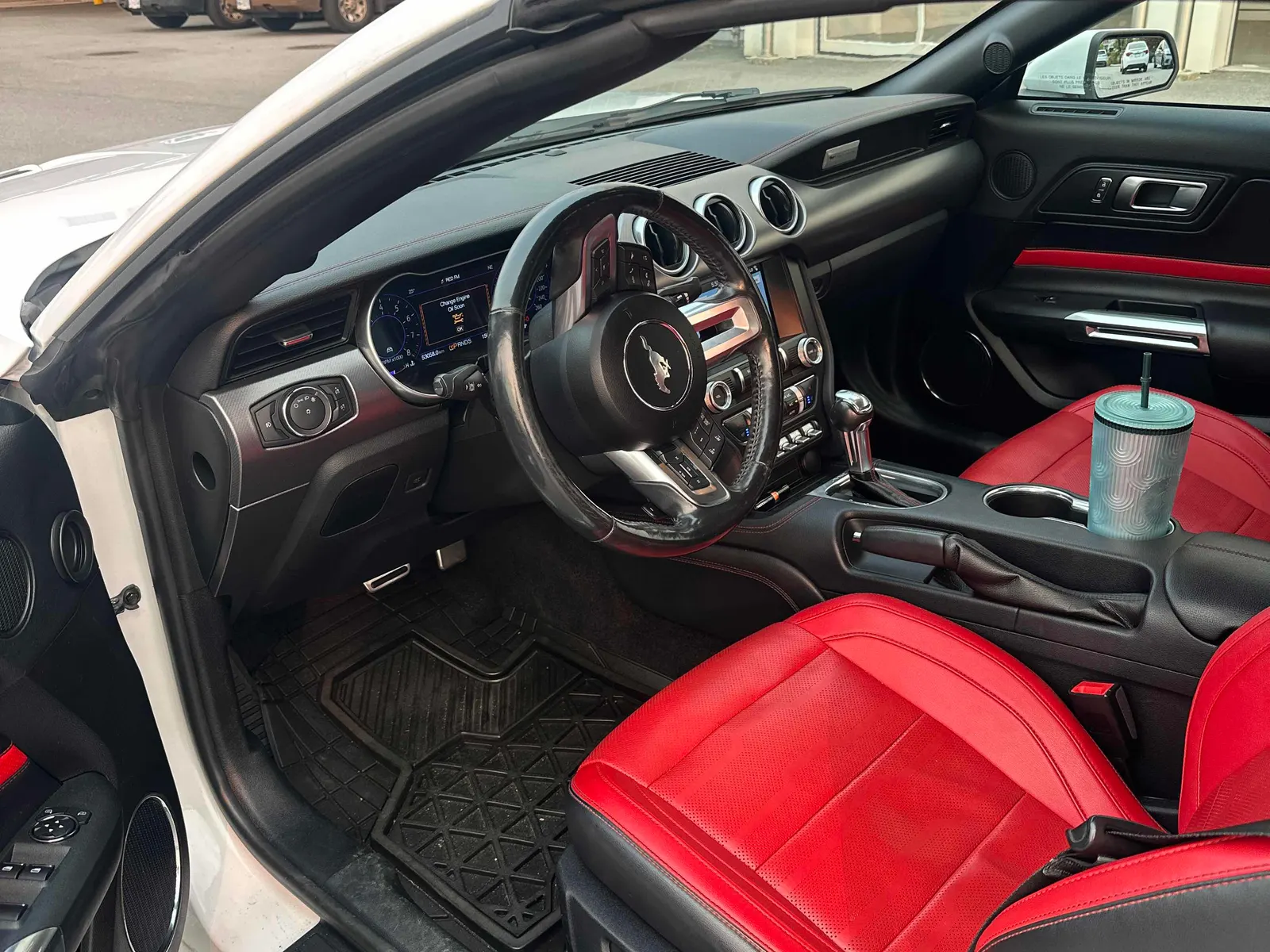 Interior driver side
