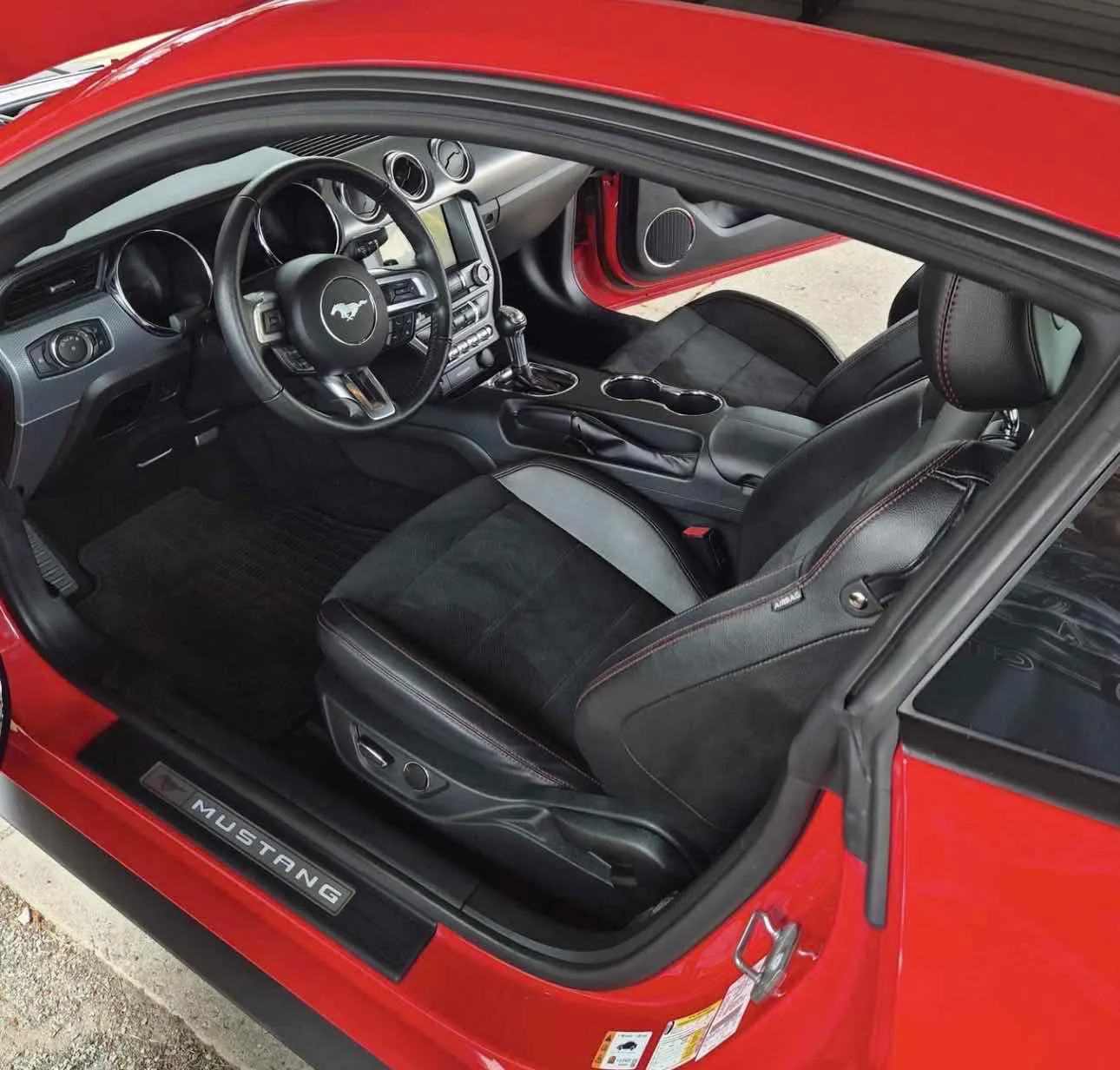 Interior driver side