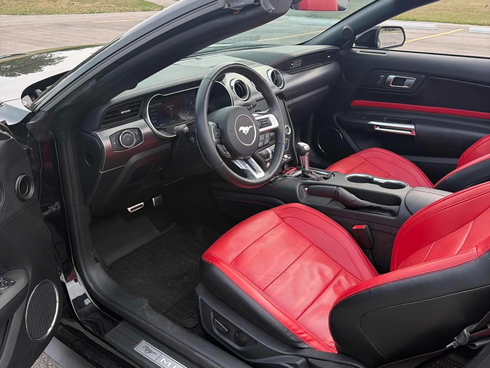Interior driver side