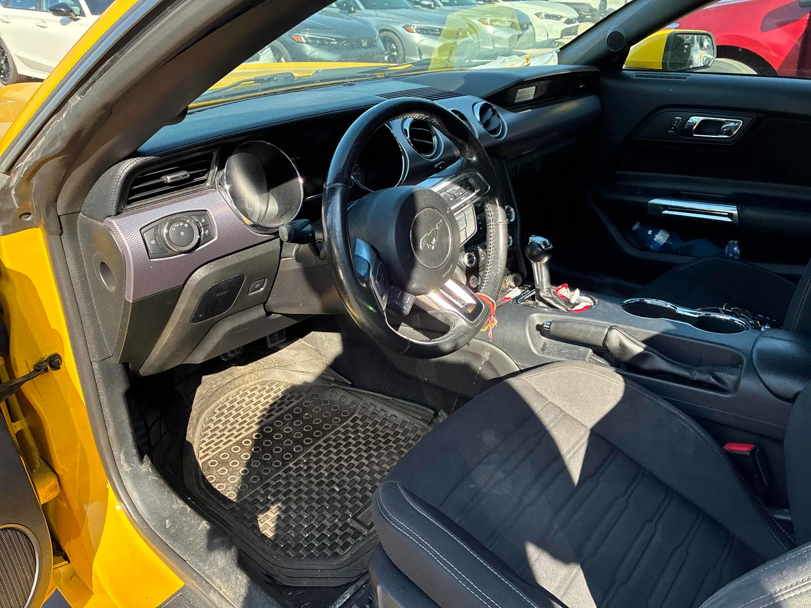 Interior driver side