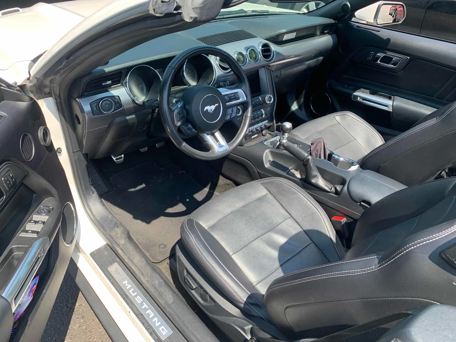 Interior driver side