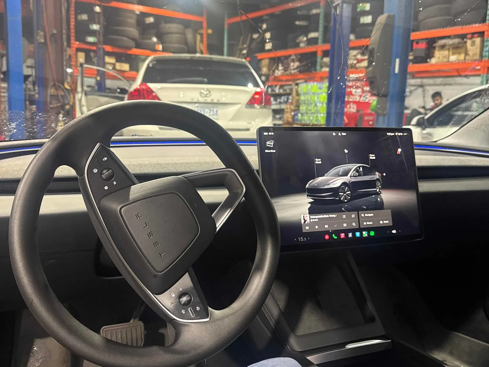 Interior driver side