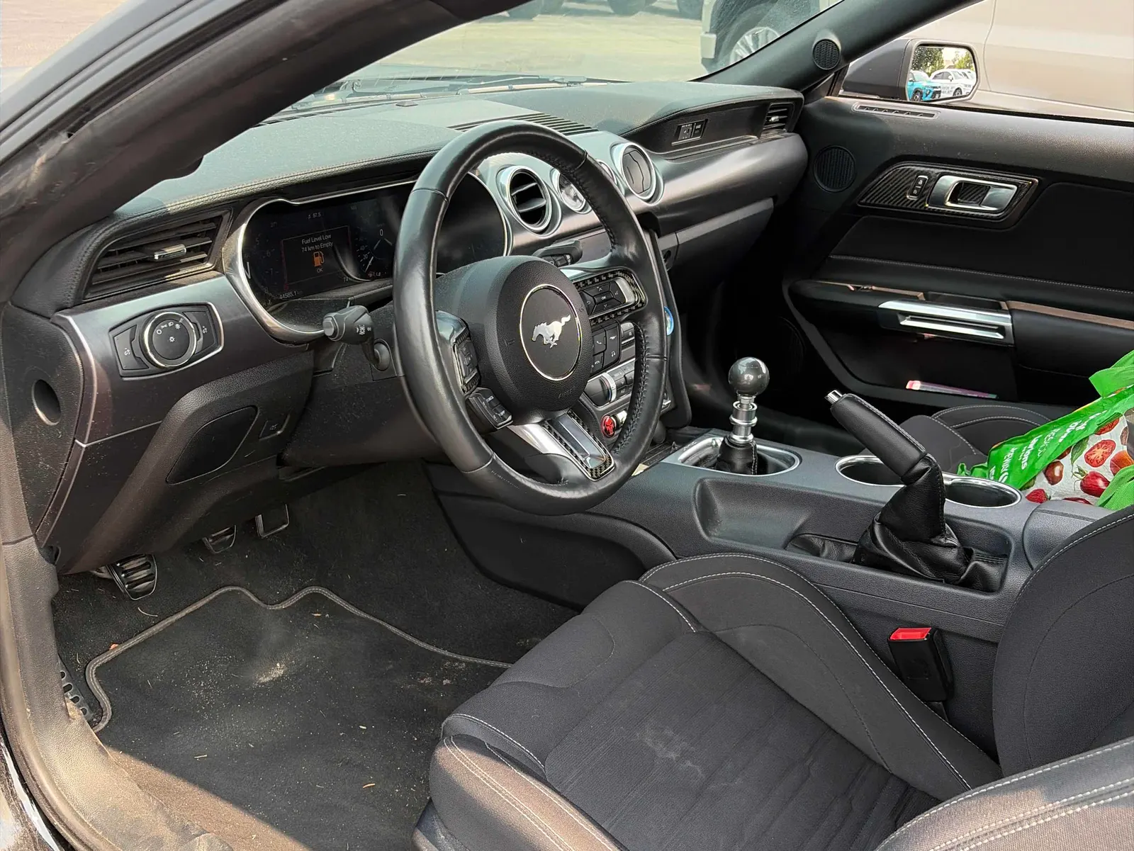 Interior driver side
