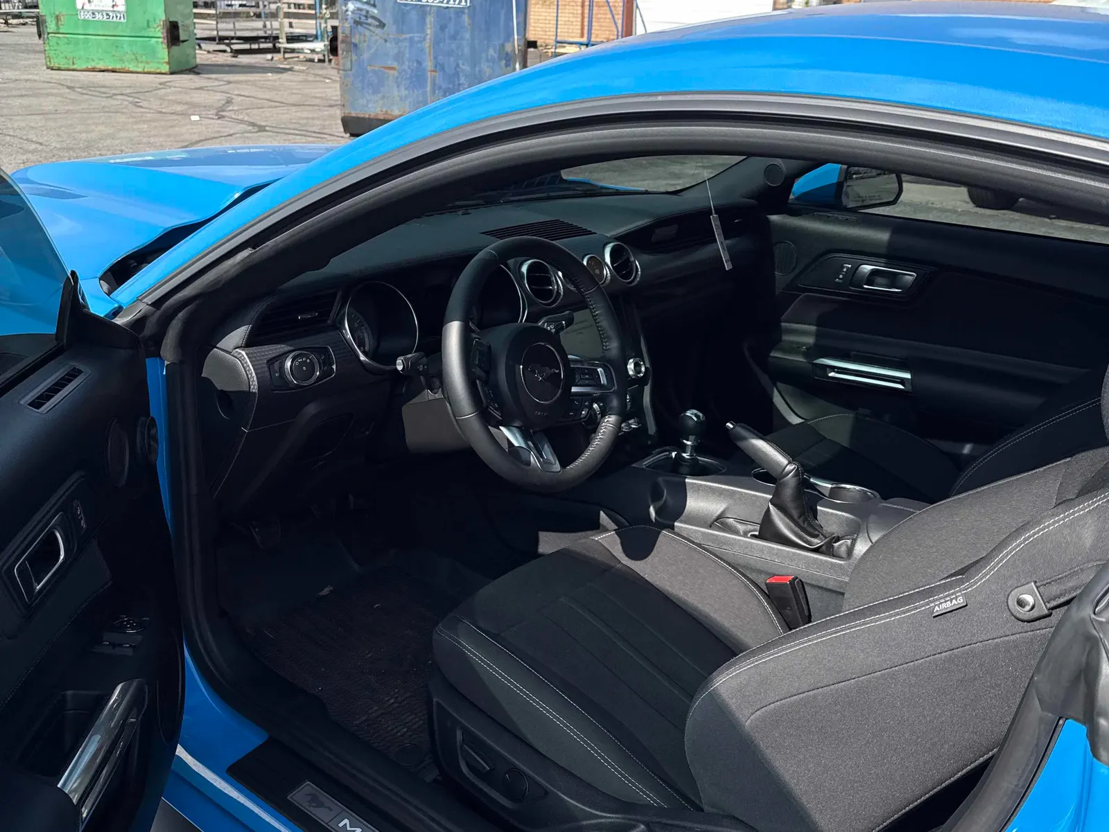 Interior driver side
