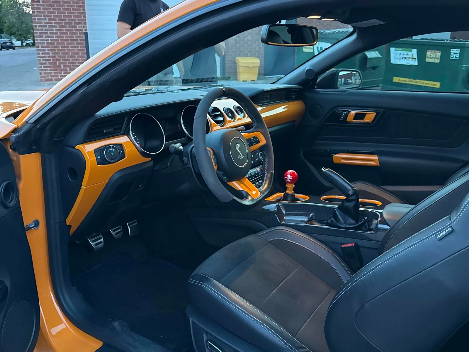 Interior driver side