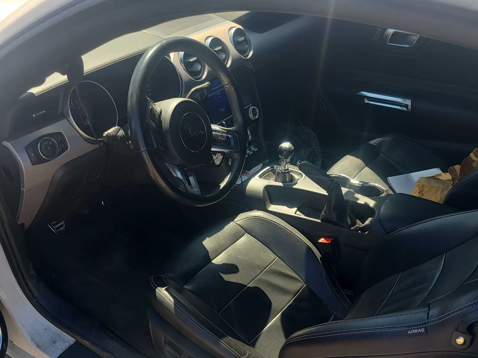 Interior driver side
