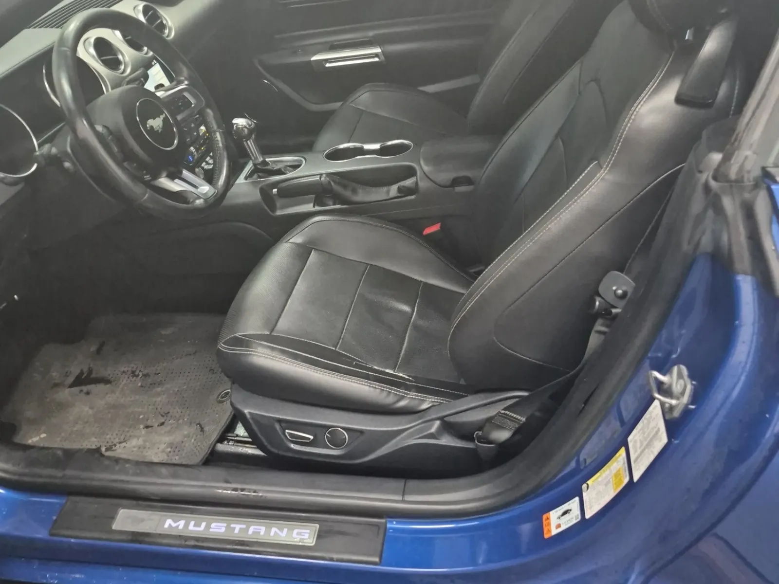 Interior driver side