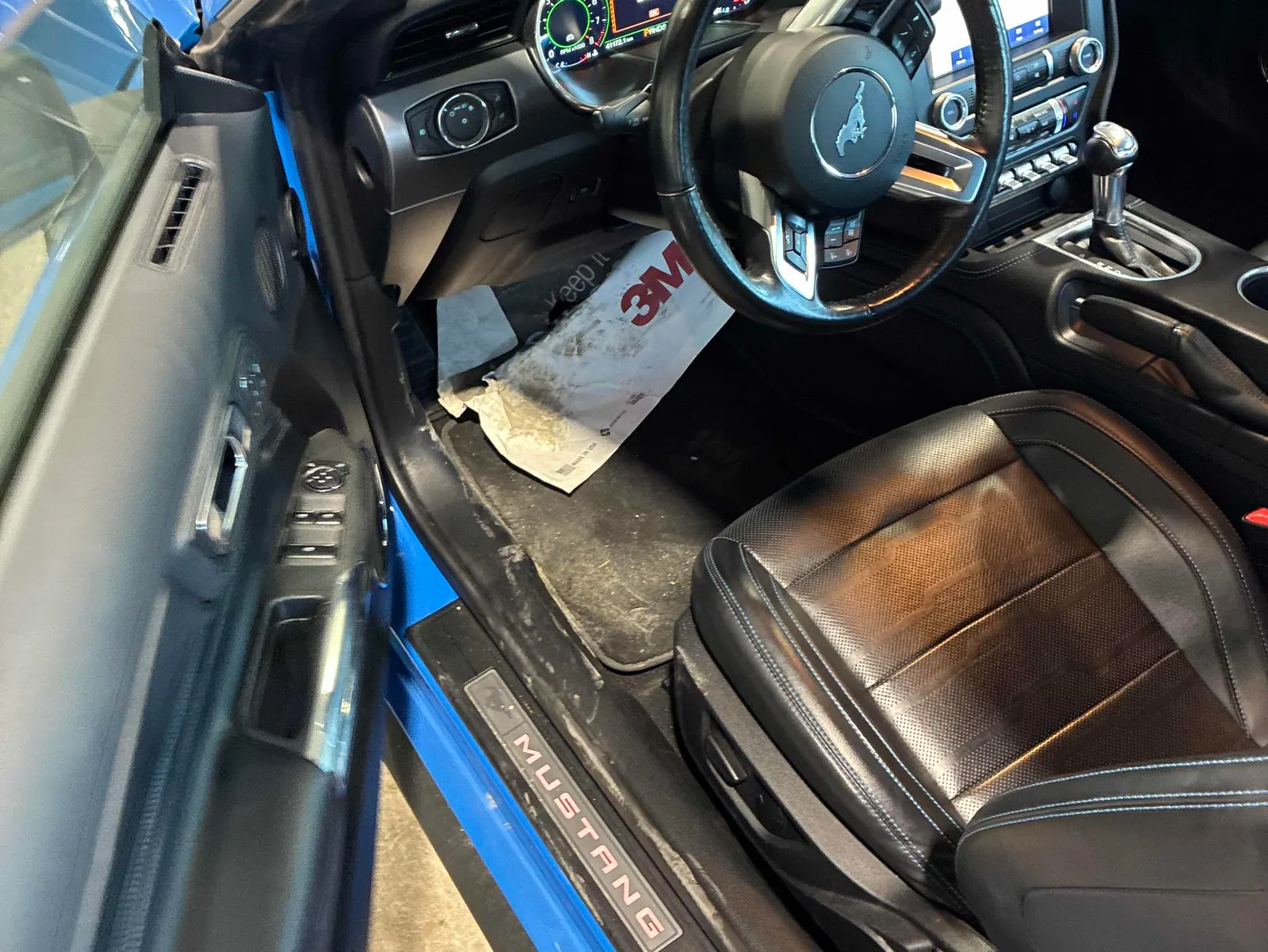 Interior driver side
