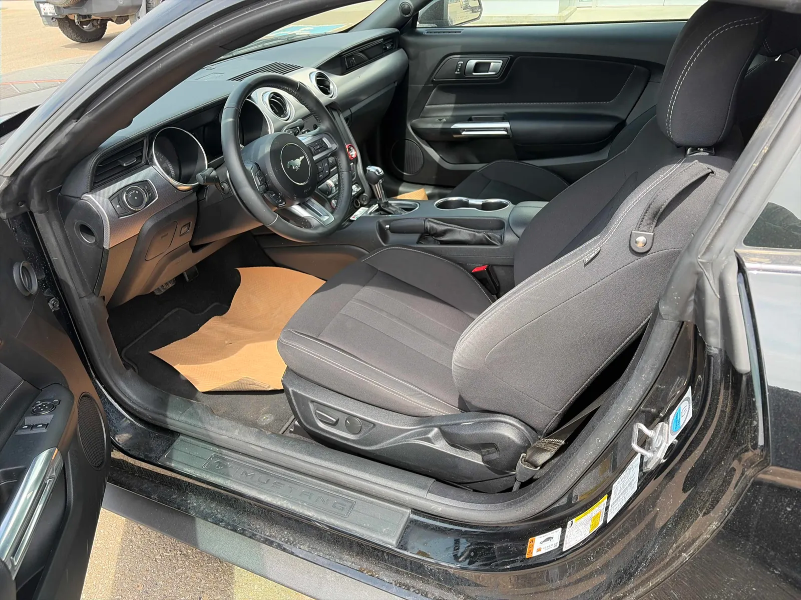 Interior driver side