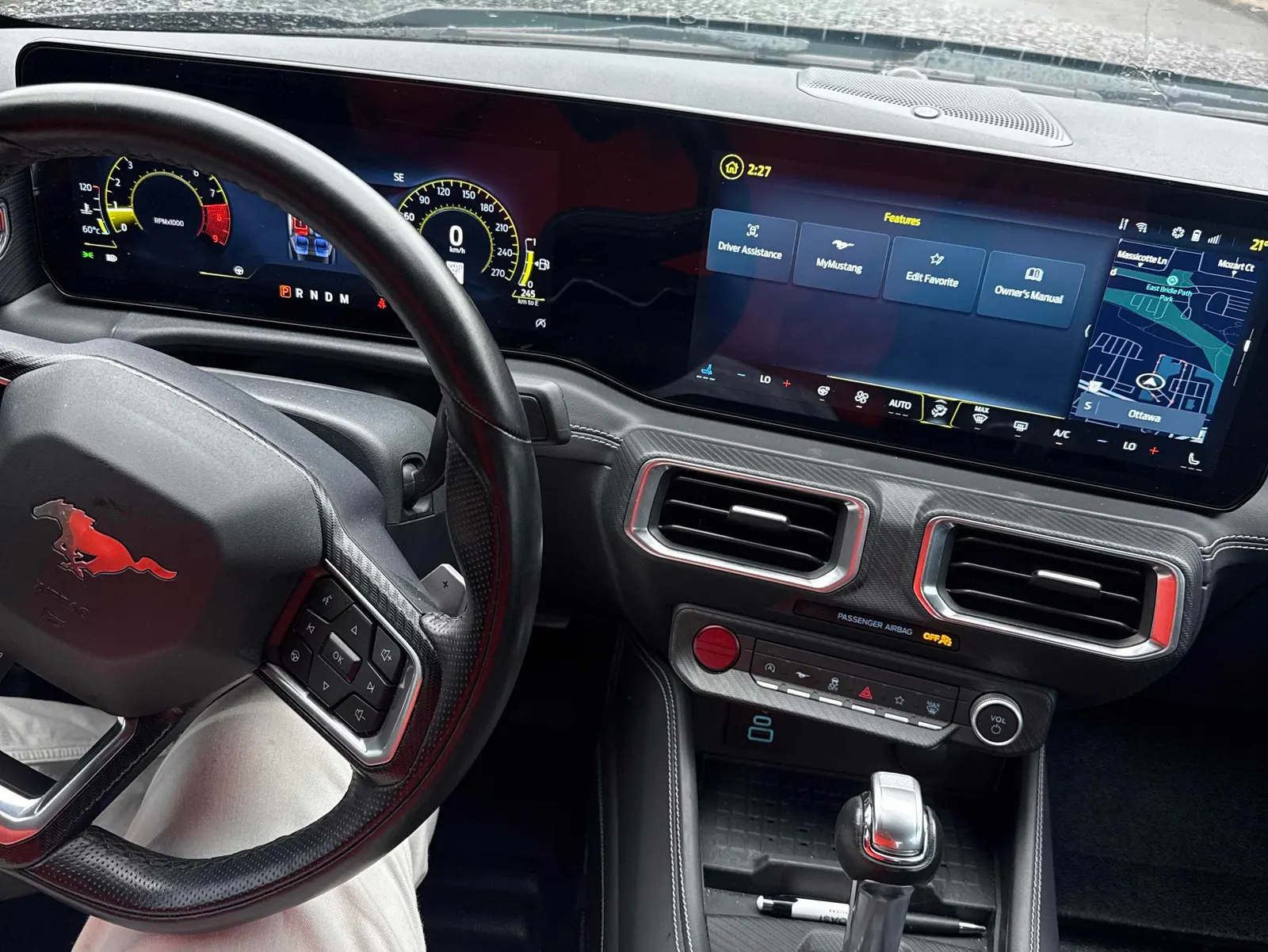 Interior driver side