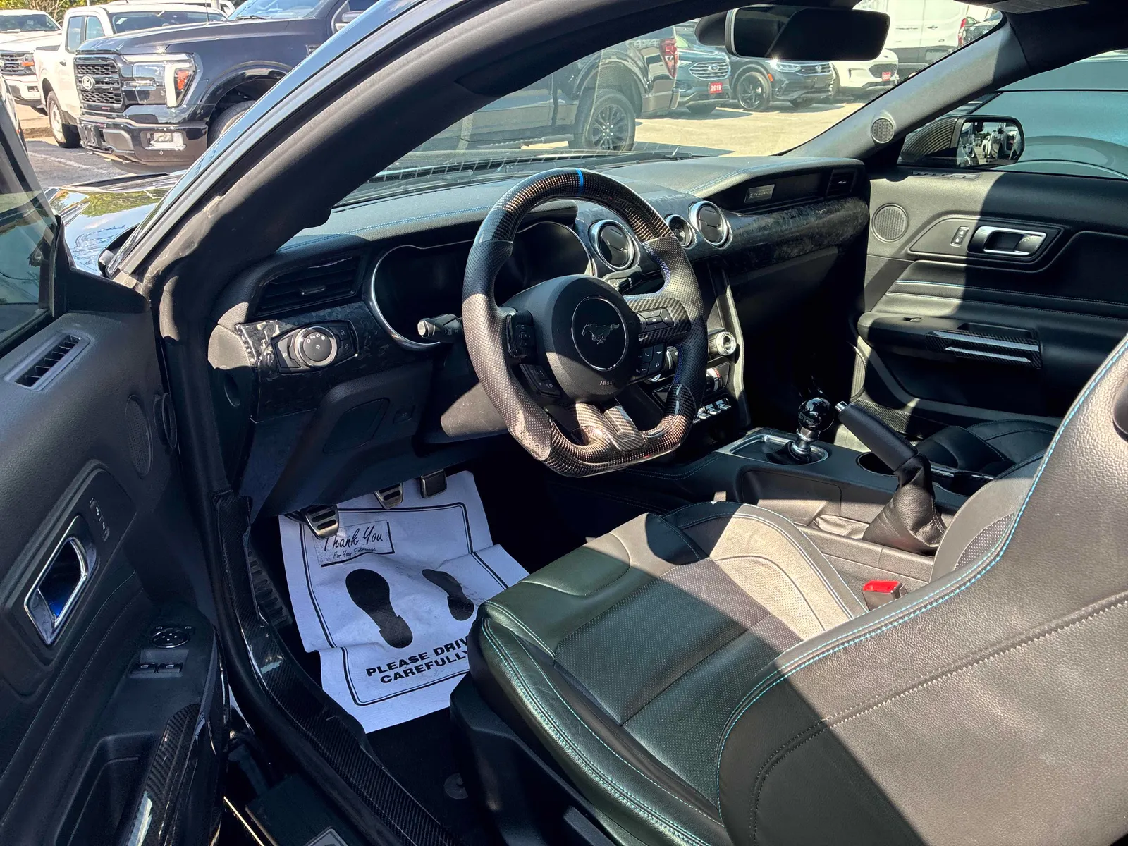 Interior driver side