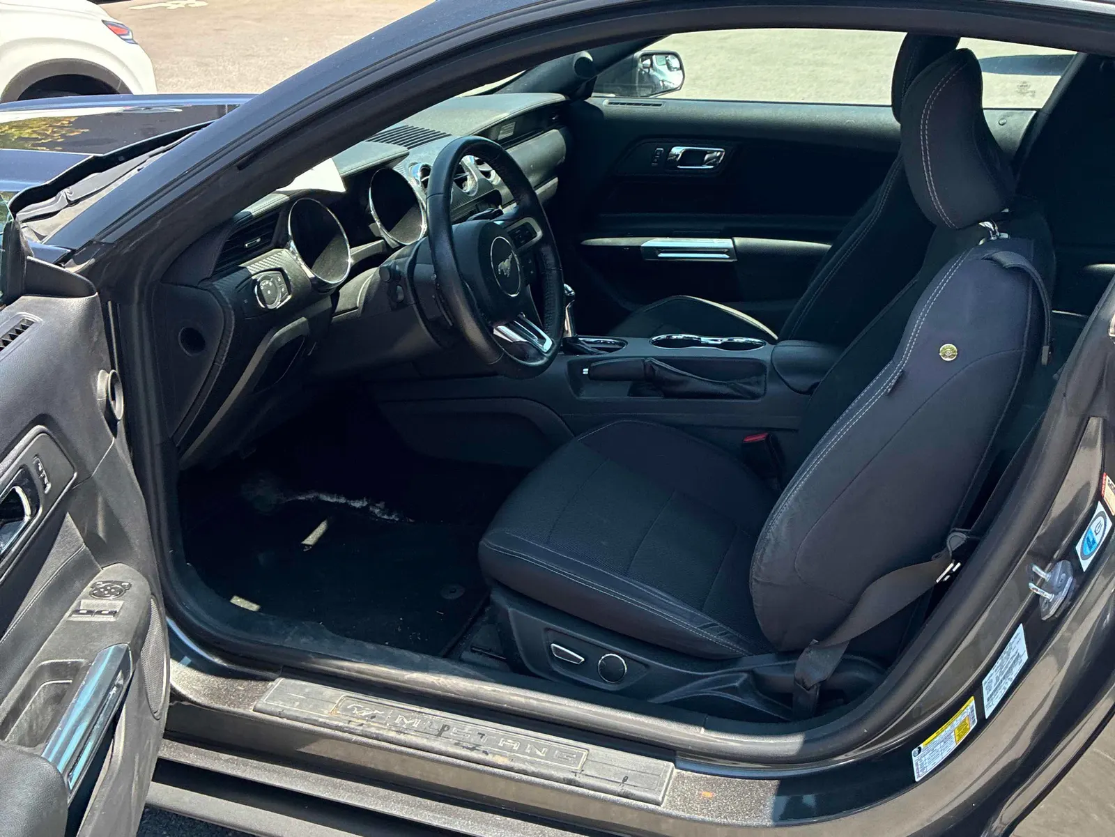 Interior driver side