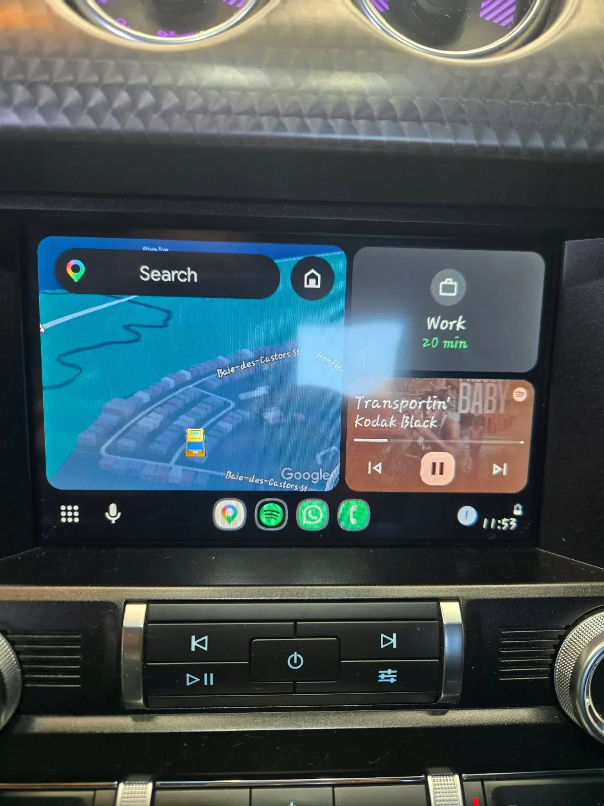 Interior driver side