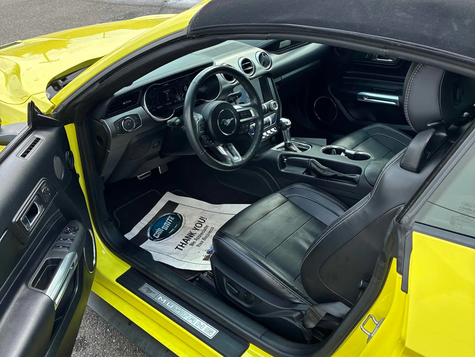 Interior driver side