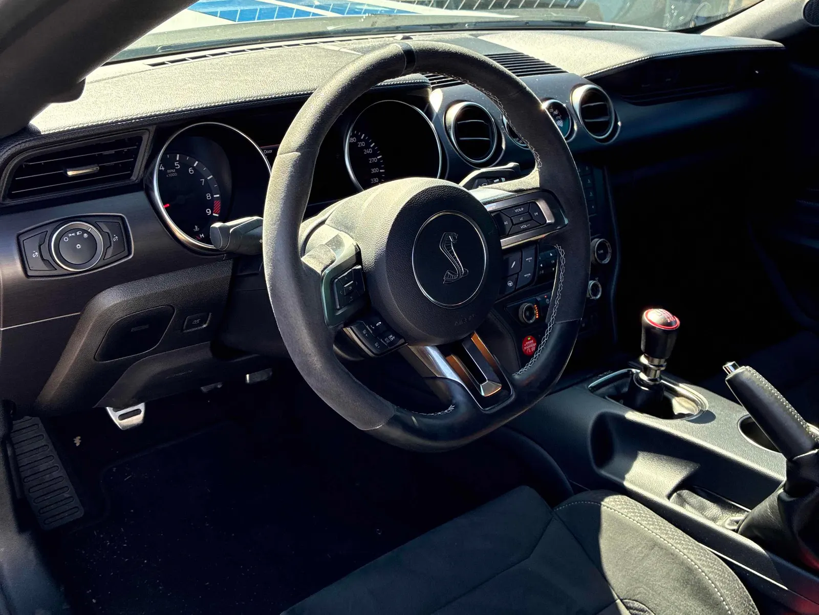Interior driver side