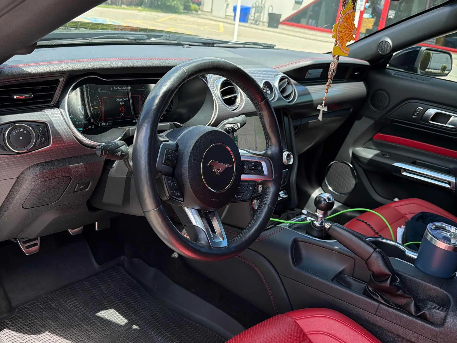 Interior driver side