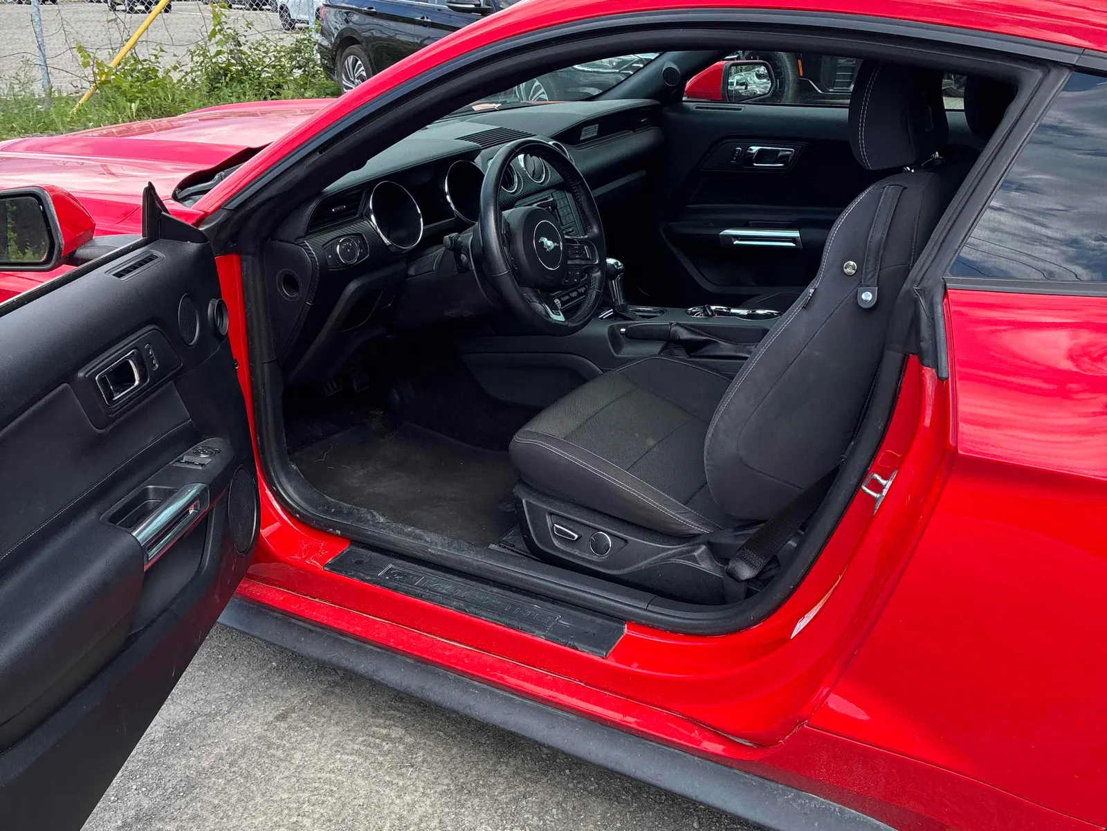 Interior driver side