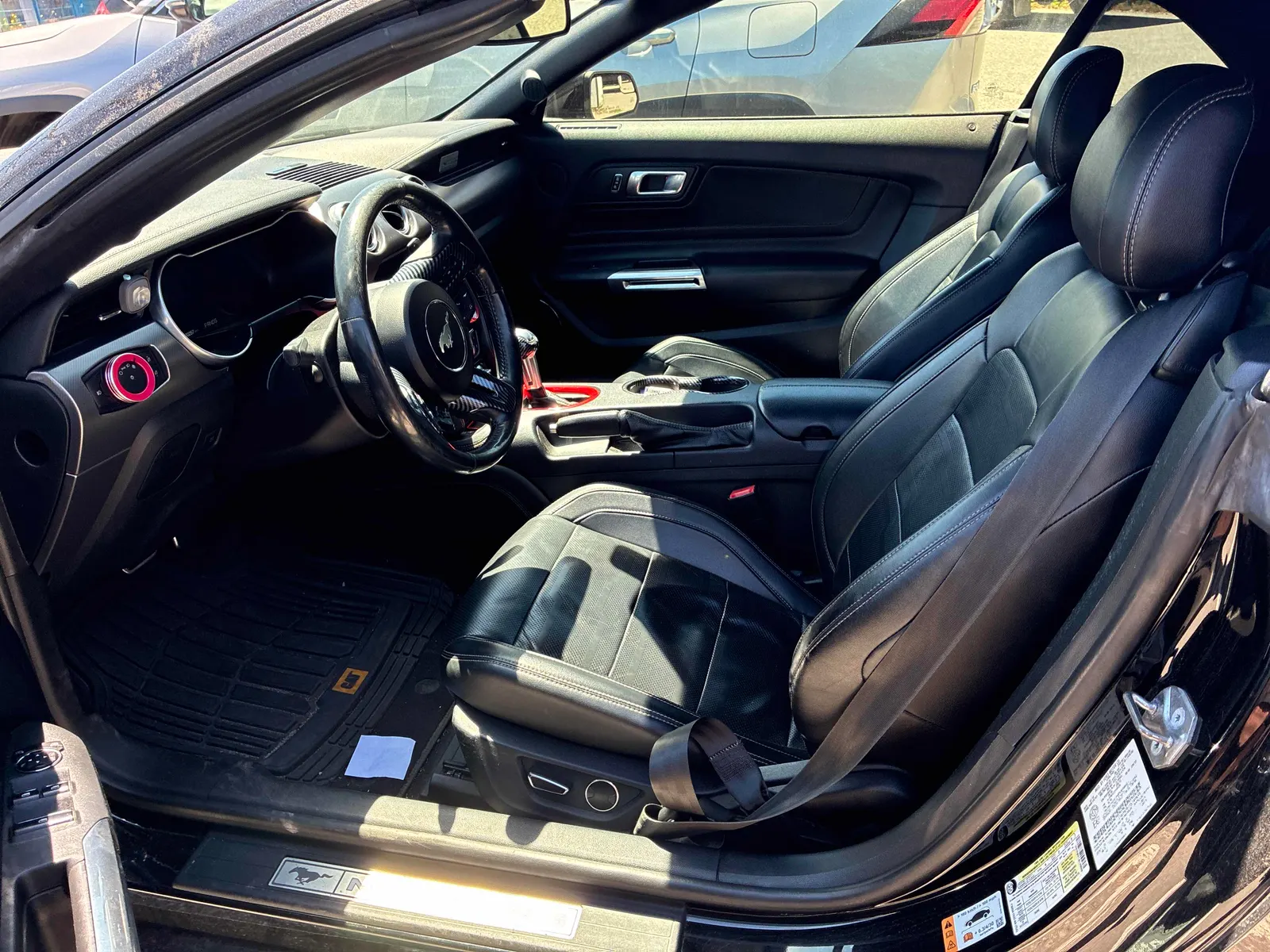 Interior driver side