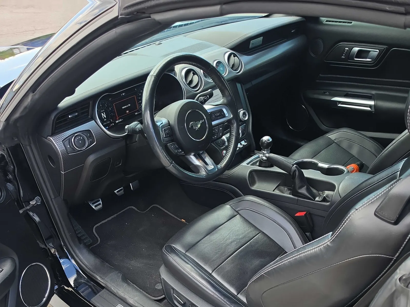 Interior driver side
