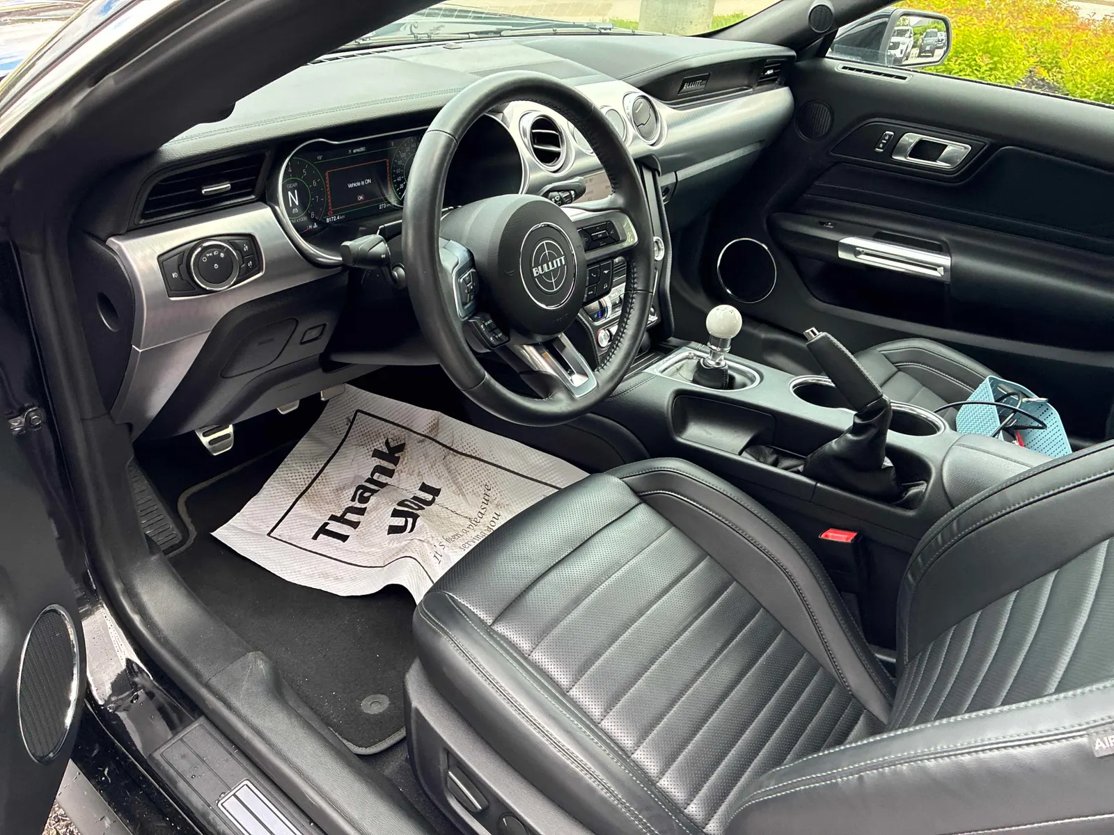 Interior driver side