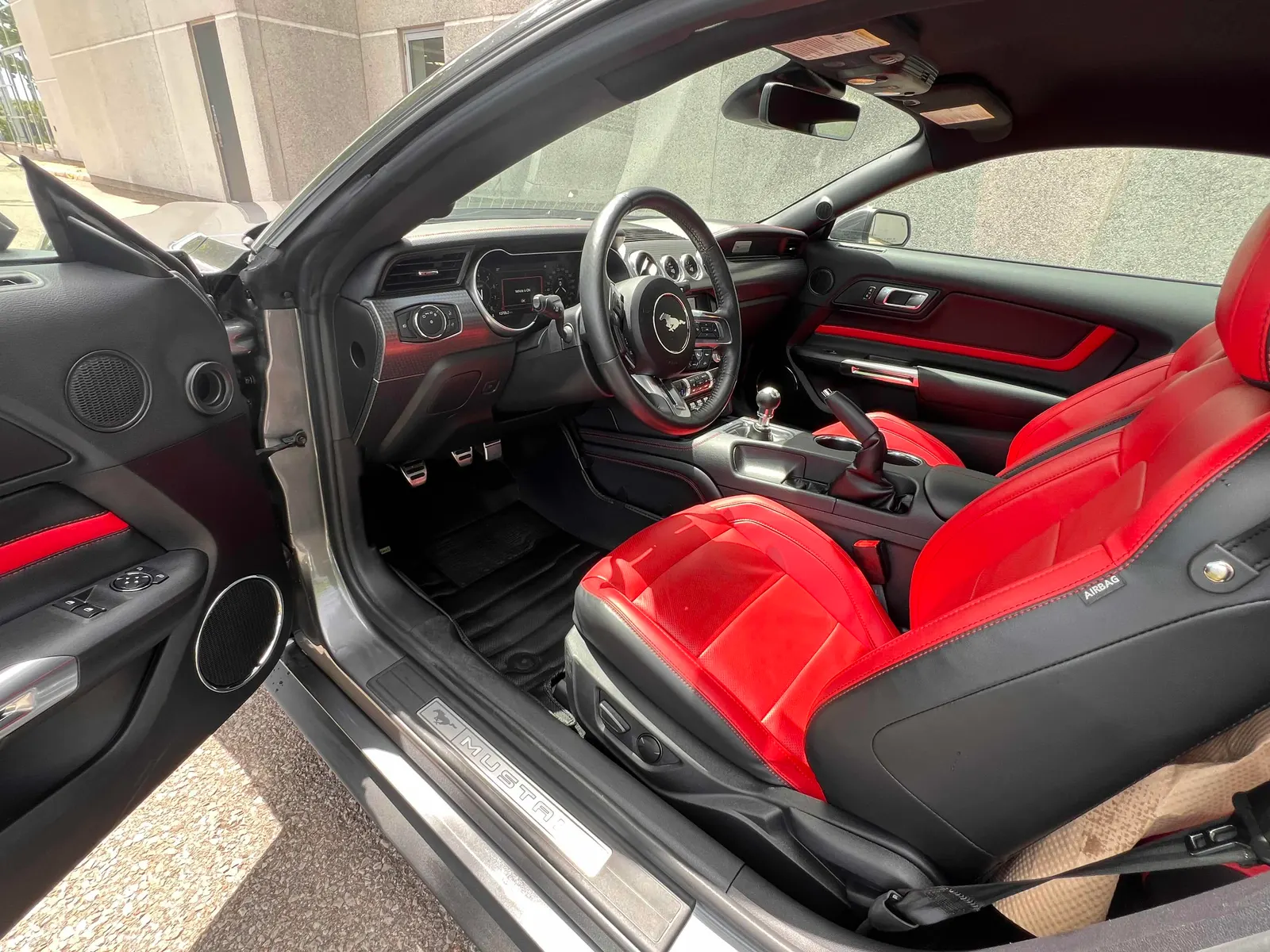 Interior driver side