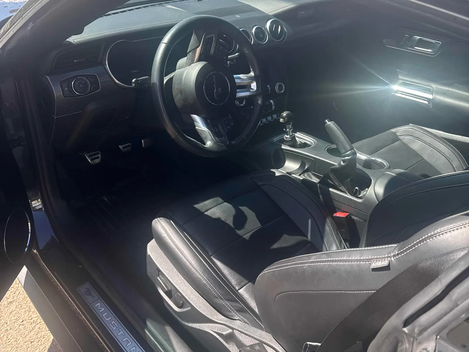 Interior driver side