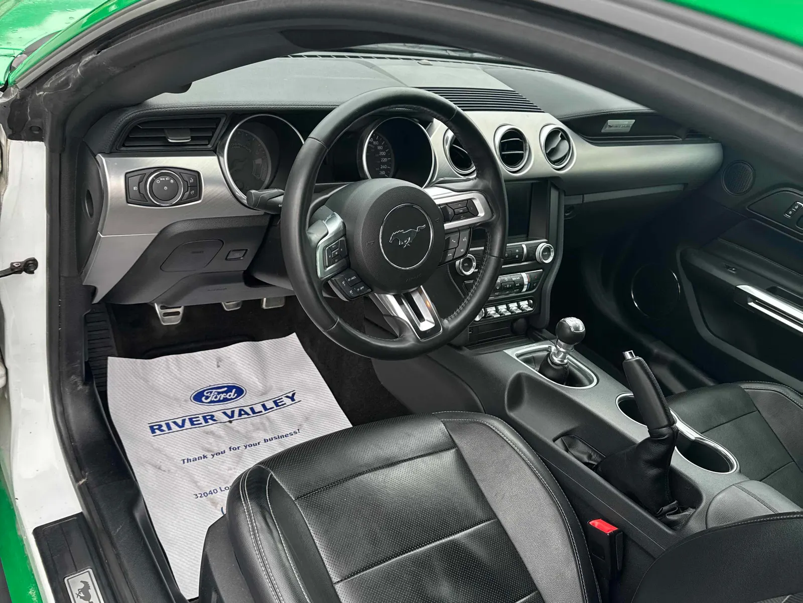 Interior driver side