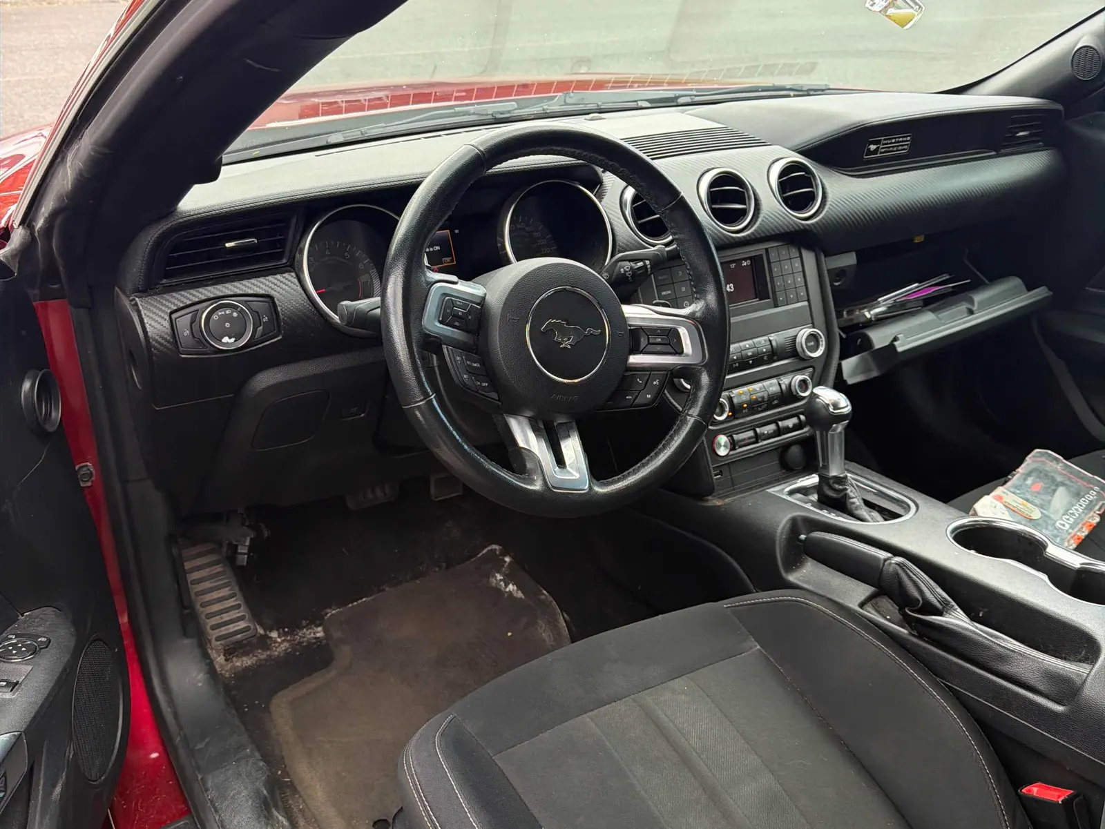 Interior driver side