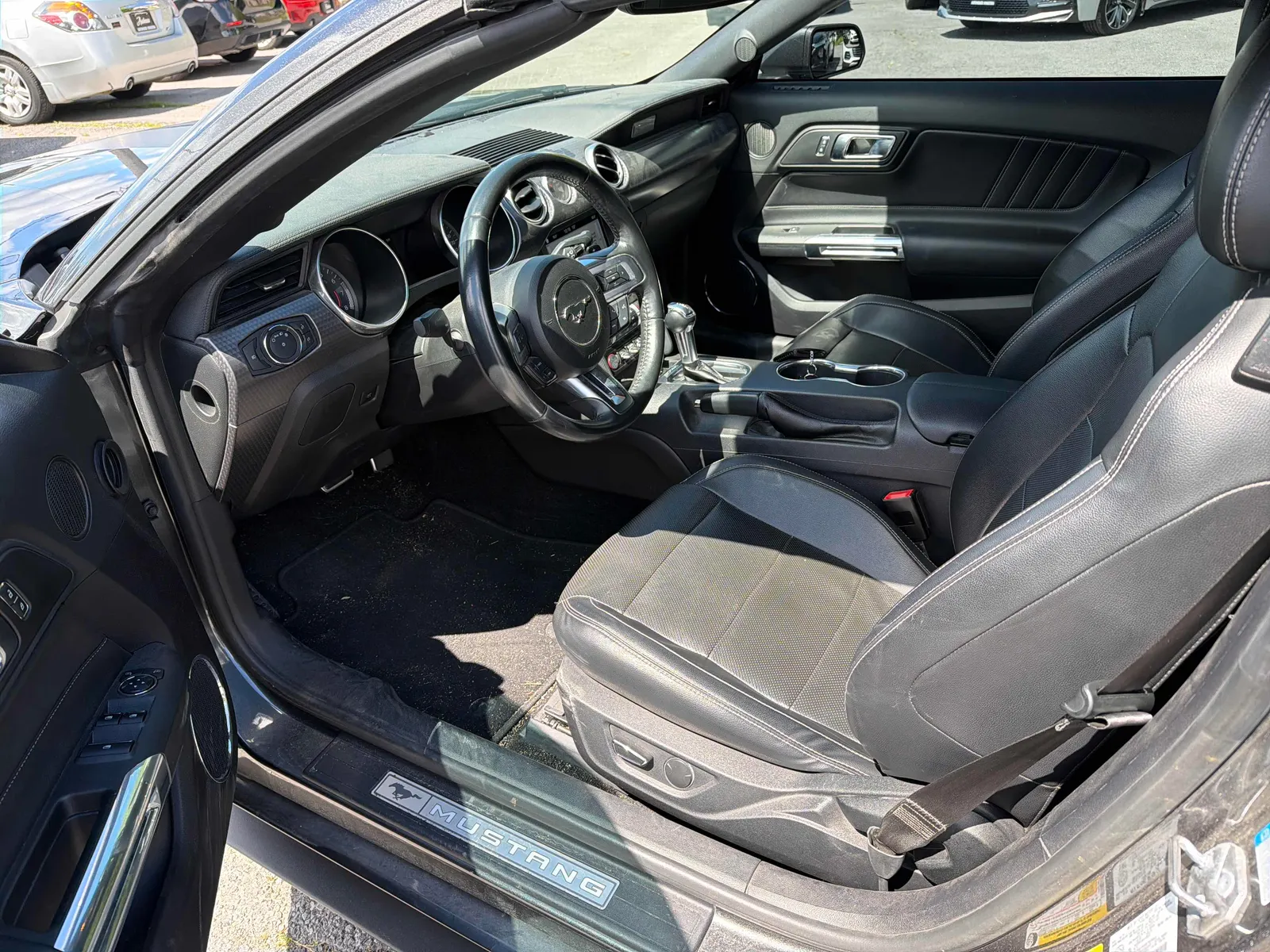 Interior driver side