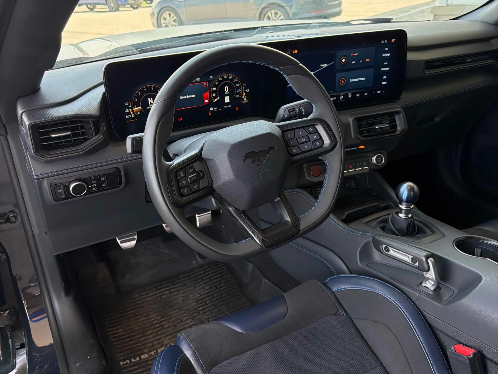 Interior driver side